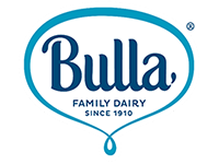 Bulla Family Dairy logo